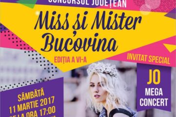 Concursul județean „Miss și Mister Bucovina”, sâmbătă, la Shopping City