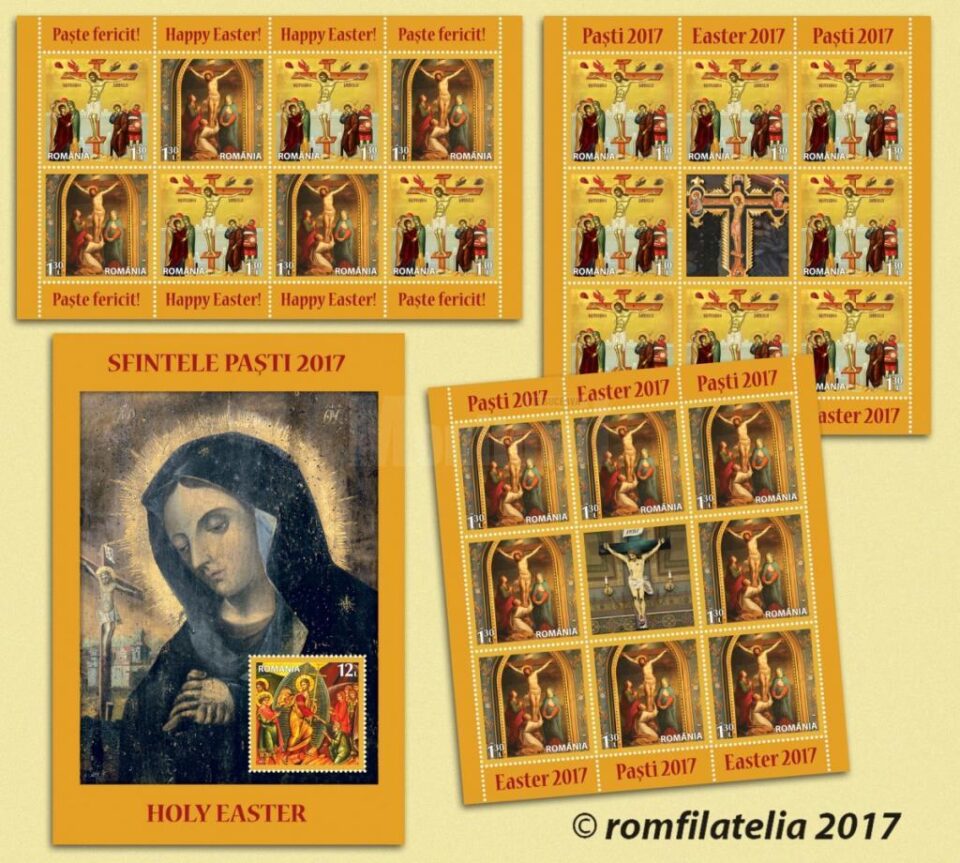 „Sfintele Paști 2017”, în filatelie