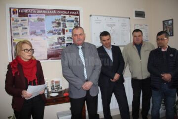 Centrul socio-vocațional de zi al Fundației “O Nouă Viață” Siret și-a deschis ieri porțile noului sediu