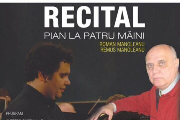 Recital de pian la patru mâini, luni, pe scena Universității din Suceava
