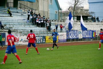 Constantin Ferariu pe vremea când evolua pentru Rapid Suceava