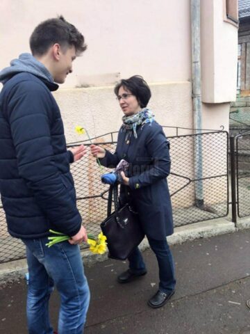 Mărțișoare și zâmbete