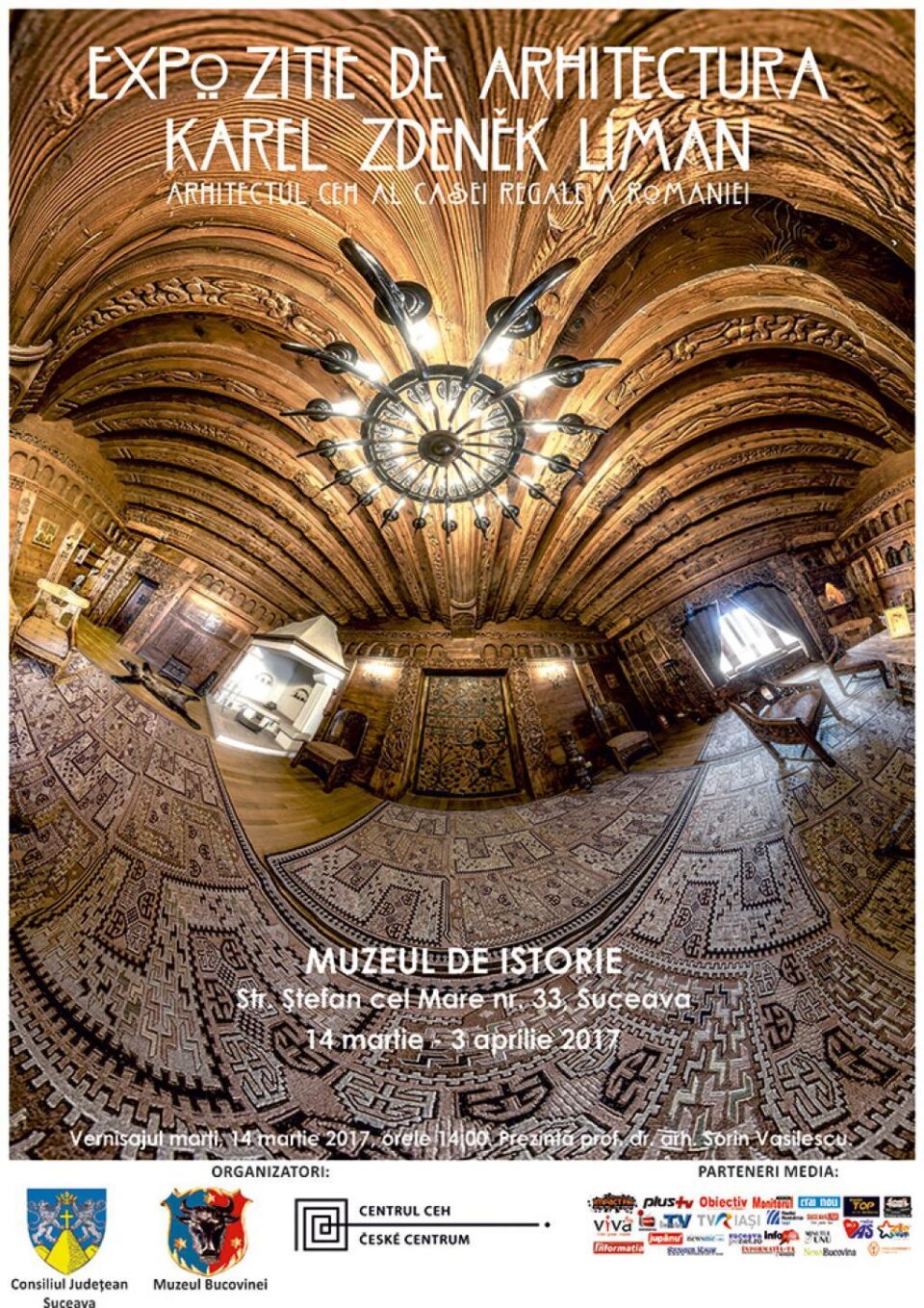 Vernisajul expoziției de fotografie Karel Zdenek Liman, arhitectul ceh al Casei Regale a României