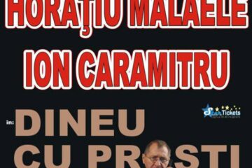 Horațiu Mălăele și Ion Caramitru aduc pe scena suceveană piesa de succes „Dineu cu proști”