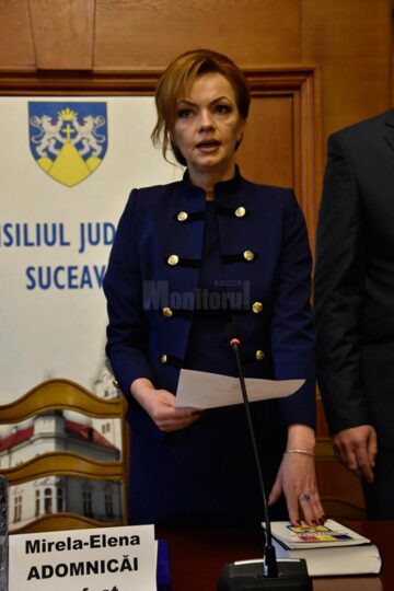 Mirela Adomnicăi a preluat oficial funcția de prefect al județului Suceava