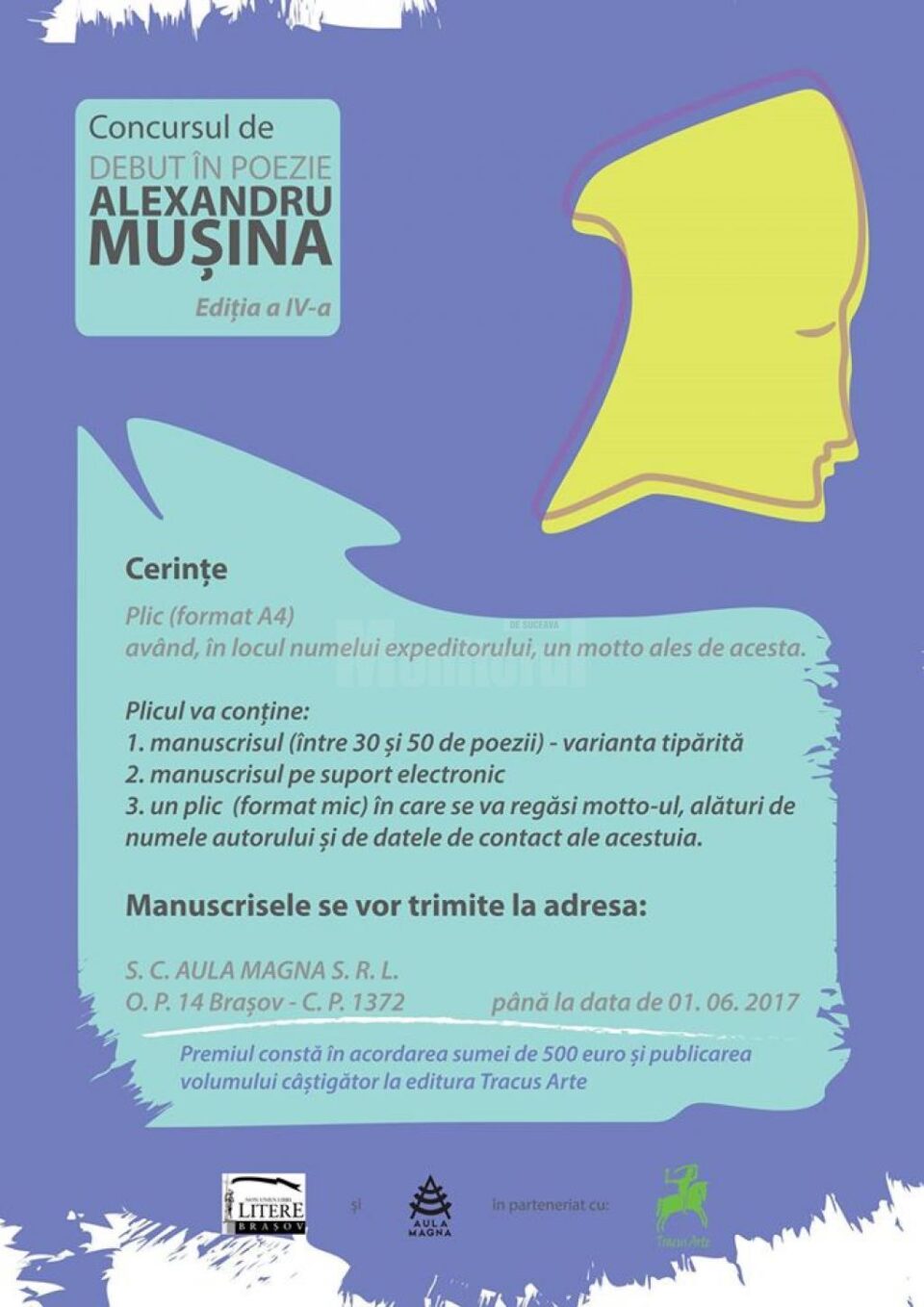 Concursul de Debut în Poezie „Alexandru Mușina”, Ediția a IV-a