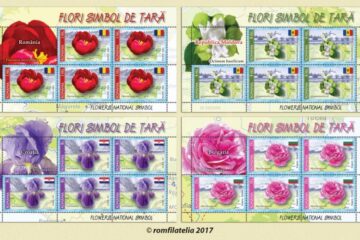 „Flori simbol de țară”, pe timbrele românești