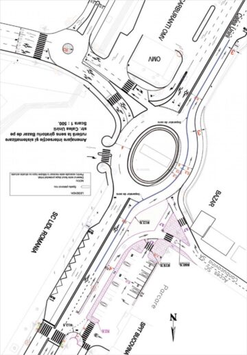 Desființarea trecerilor de pietoni de pe Calea Unirii și interzicerea accesului la stânga către Shopping City, printre măsurile de fluidizare a traficului rutier