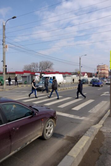 Desființarea trecerilor de pietoni de pe Calea Unirii și interzicerea accesului la stânga către Shopping City, printre măsurile de fluidizare a traficului rutier