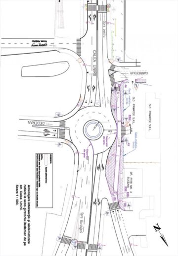 Desființarea trecerilor de pietoni de pe Calea Unirii și interzicerea accesului la stânga către Shopping City, printre măsurile de fluidizare a traficului rutier