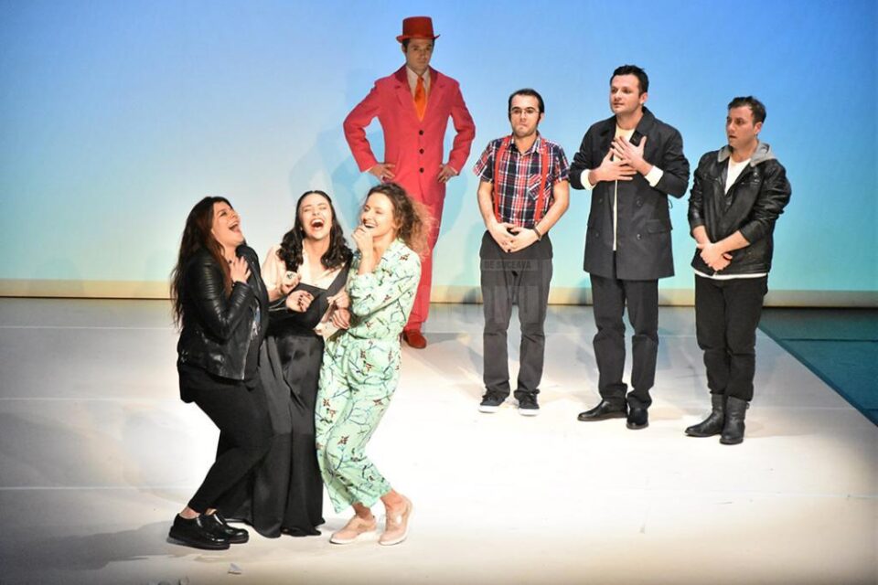 Momentele hazlii s-au succedat pe parcursul a aproape două ore de spectacol