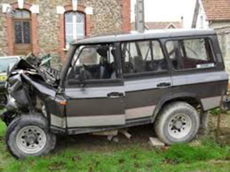 Aro implicat în accident. Imagine de arhivă