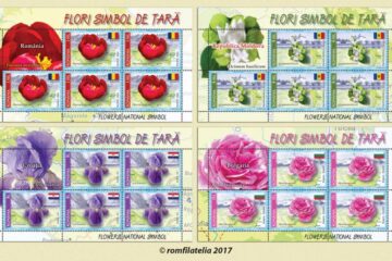 Emisiunea de mărci poștale „Flori simbol de țară”