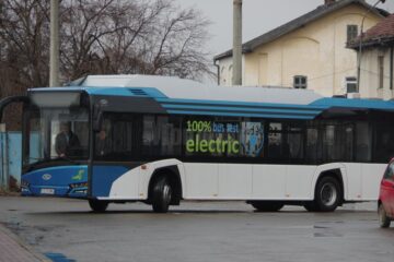 Cel mai nou model de autobuz electric, în probe la Suceava