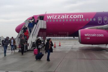 Primele zboruri pe ruta Suceava - Veneția și retur au fost inaugurate sâmbătă