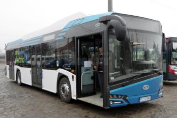 Călătorii gratuite cu cel mai nou model de autobuz electric, timp de zece zile