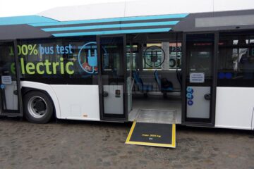 Călătorii gratuite cu cel mai nou model de autobuz electric, timp de zece zile