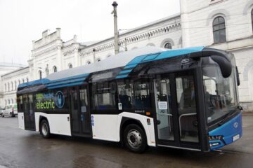 Călătorii gratuite cu cel mai nou model de autobuz electric, timp de zece zile