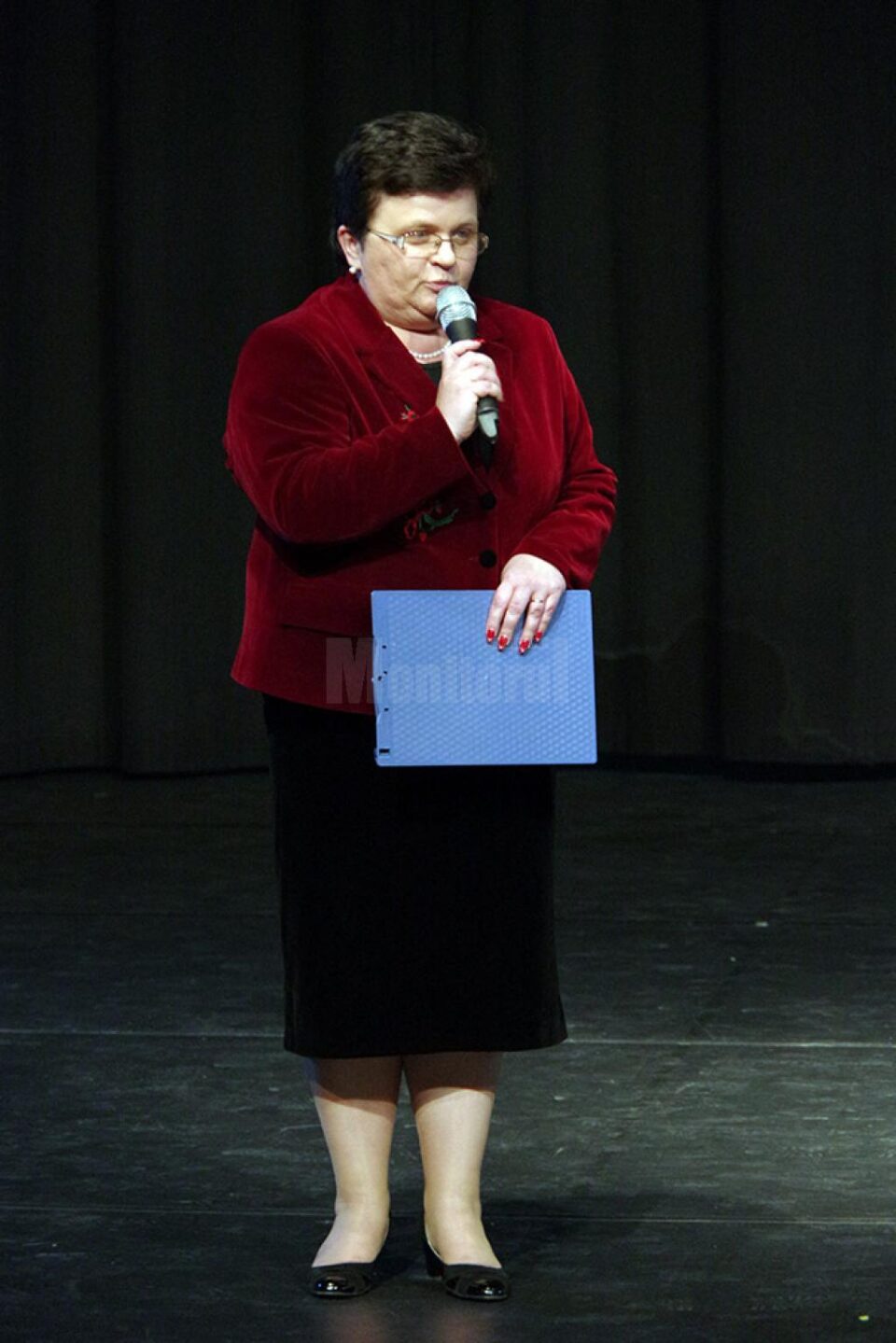 Inițiatoarea și sufletul acestui eveniment caritabil, profesoara Daniela Ceredeev de la Vatra Moldoviței