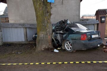 Accidentul s-a petrecut ieri dimineață, la Baia, din cauza vitezei neadaptate într-o curbă