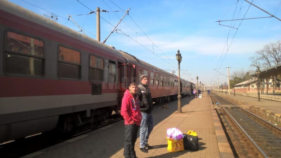 O grevă spontană a ceferiștilor a paralizat timp de patru ore traficul feroviar