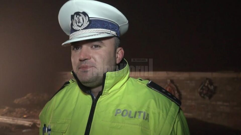 Subcomisarul Daniel Bogdan Șincari, șef al Biroului Rutier al Poliției municipiului Suceava