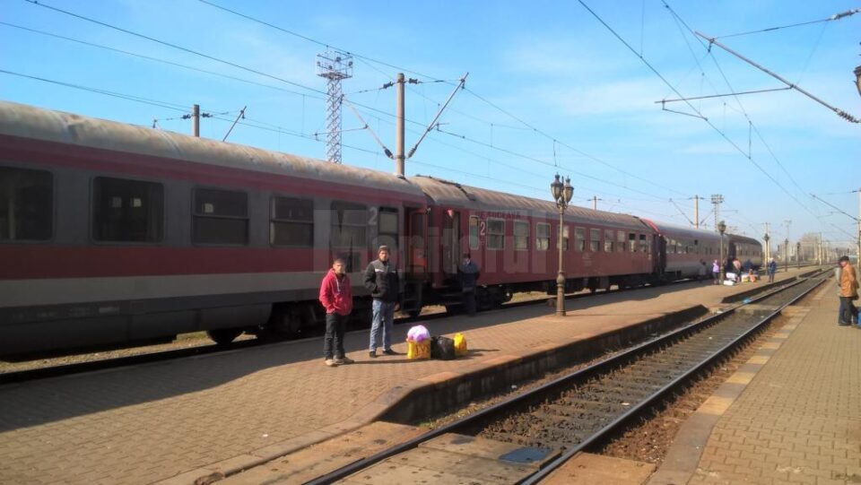 O grevă spontană a ceferiștilor a paralizat timp de patru ore traficul feroviar
