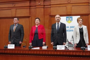 Ieri a avut loc ceremonia de învestire a noului subprefect de Suceava