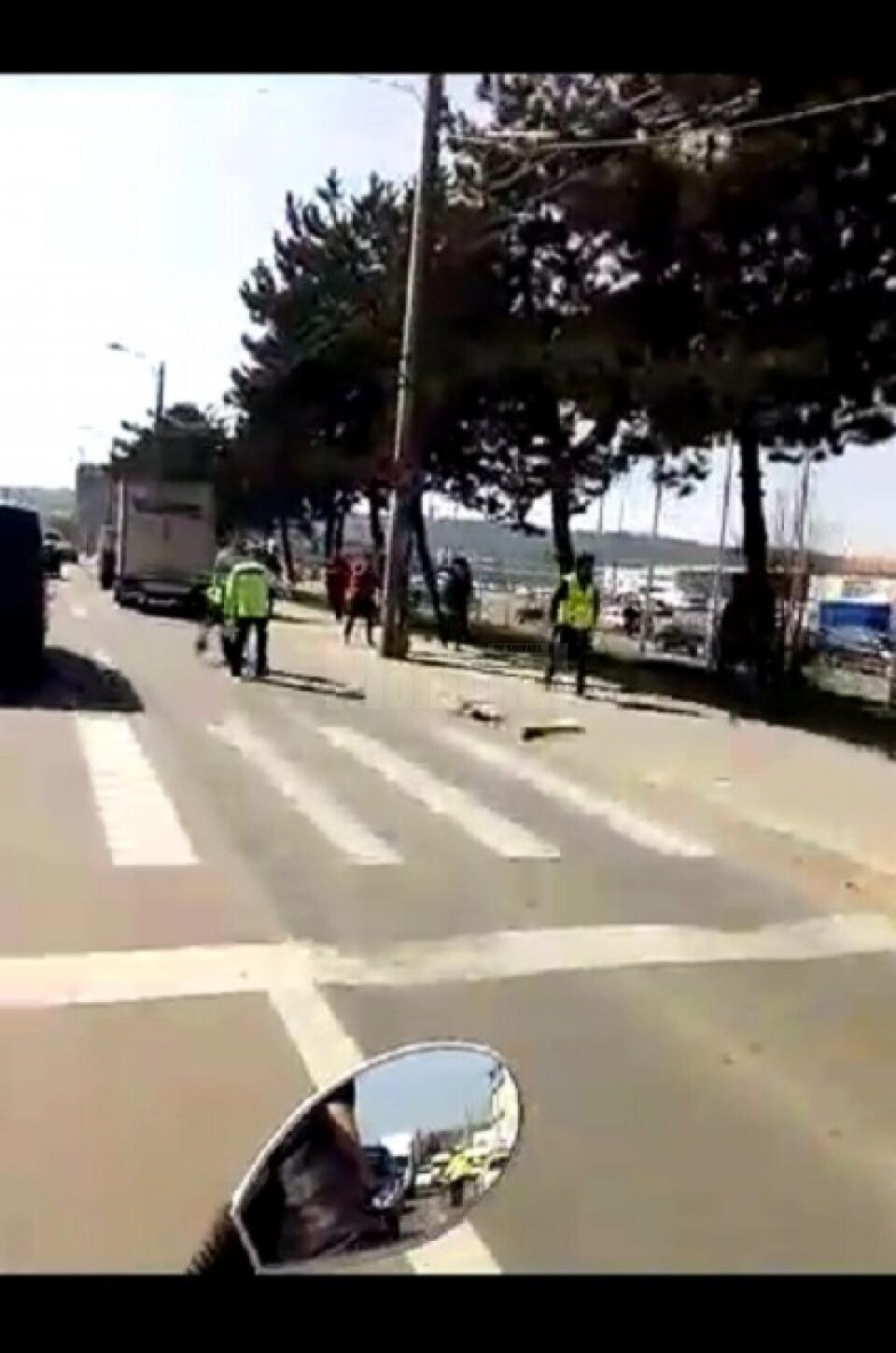 Locul accidentului