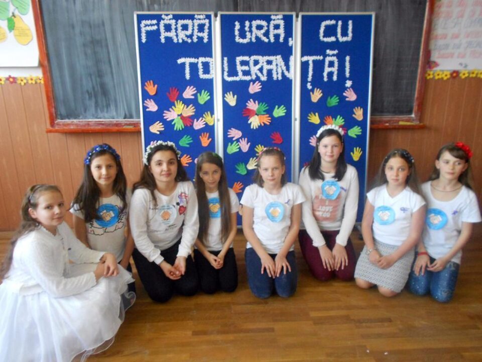 "Fără ură, cu toleranță!", la Școala Gimnazială Nr. 1 Iaslovăț