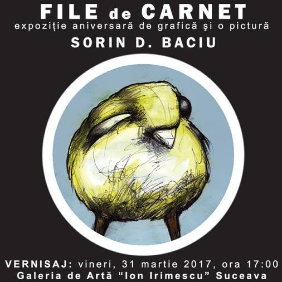 Expoziția „File de carnet”