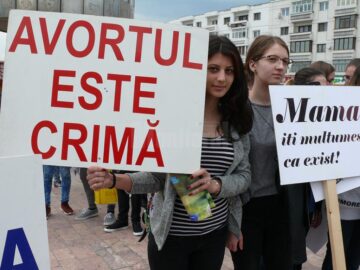 Marșul pentru viață 2017, desfășurat sub genericul „Ajută Mama și Copilul! Ei depind de tine!”, desfășurat vineri, 24 martie, la Fălticeni
