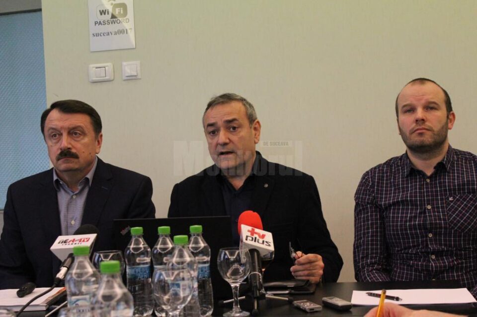 Adrian Bodea, președintele Adrem Invest, cu directorii de la Bioenergy și Thermonet