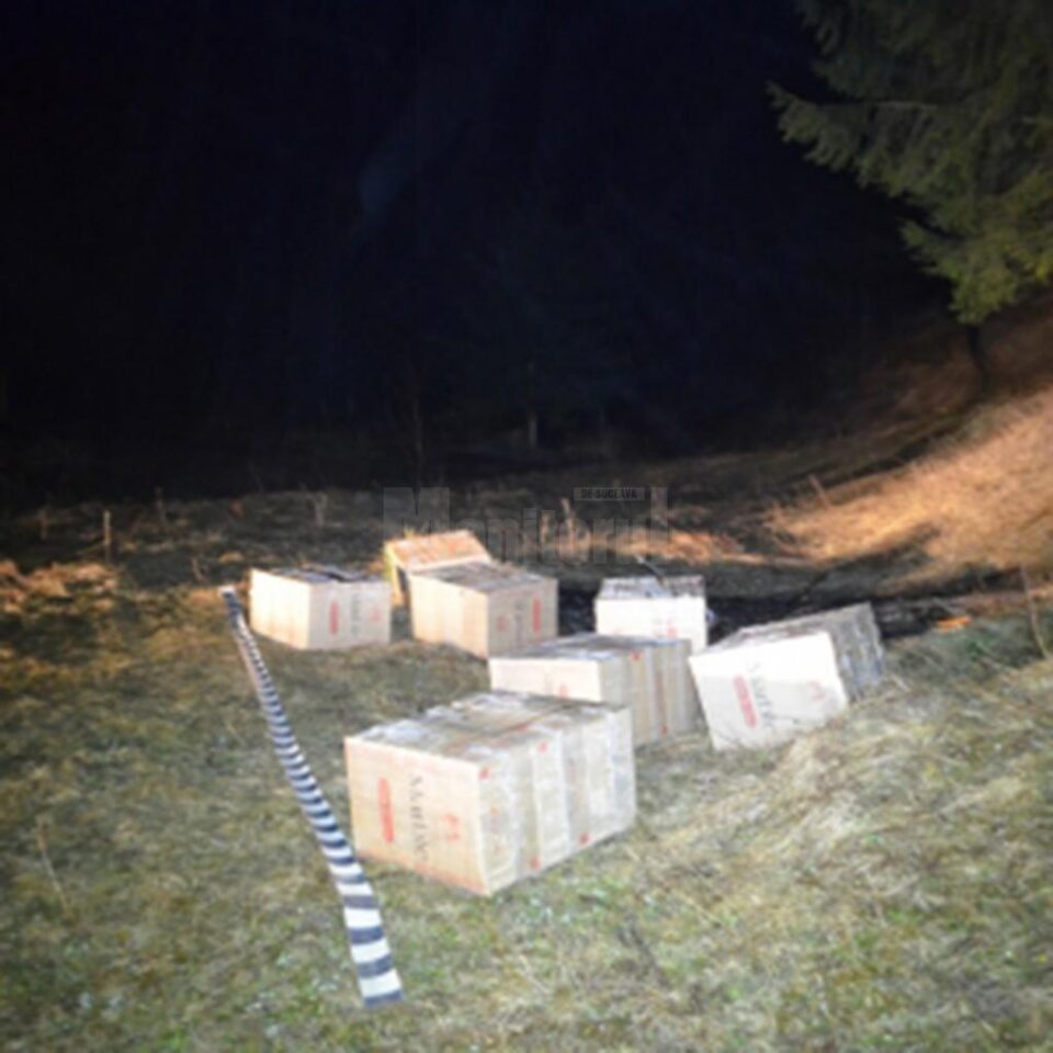 Cele șapte colete cu țigări conțineau 10.500 pachete, în valoare de 115.500 lei