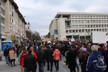Peste 1.000 de suceveni au participat la „Marșul pentru viață” din municipiul Suceava
