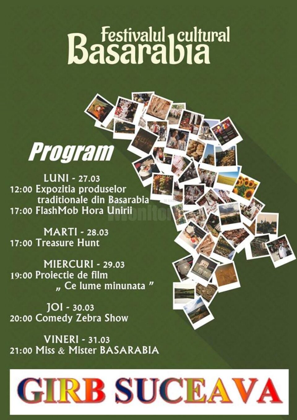 Festivalul Cultural „Basarabia”, săptămâna aceasta, la Suceava