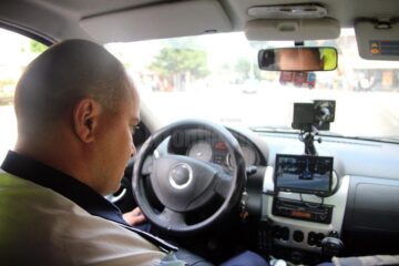 Mașina cu radar este folosită în majoritatea timpului pe DN 29, pe raza localităților Salcea și Dumbrăveni