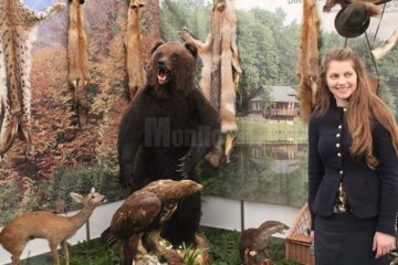 Standul cinegetic al Direcției Silvice Suceava, unul dintre principalele elemente de atracție la Agro Expo Bucovina