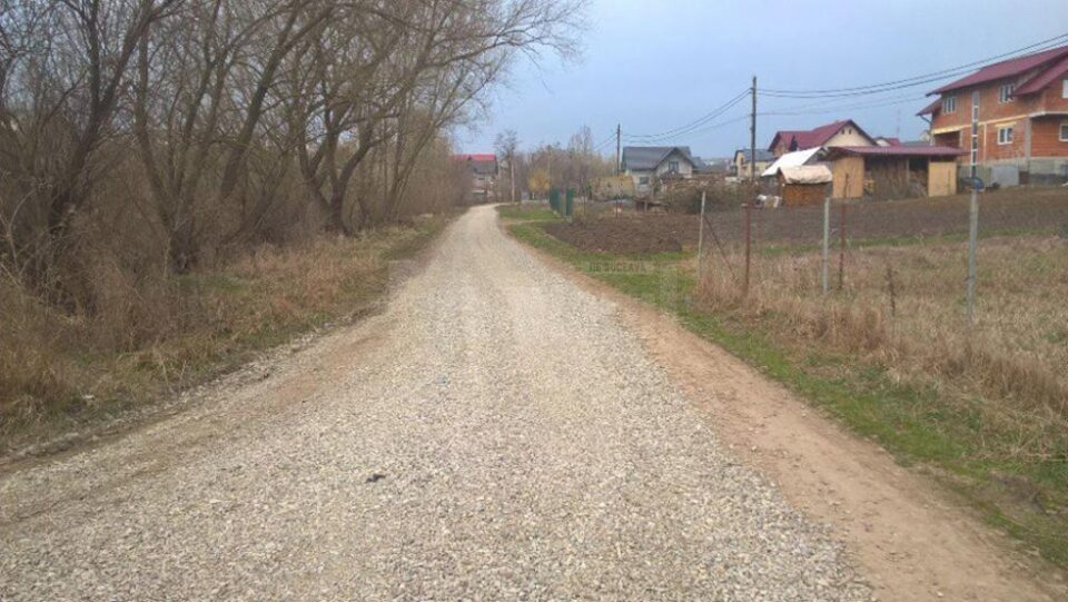 Stradă din Moara pietruită în acest an