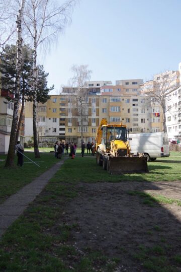 Scandal pe Aleea Venus, pentru terenul dintre blocuri