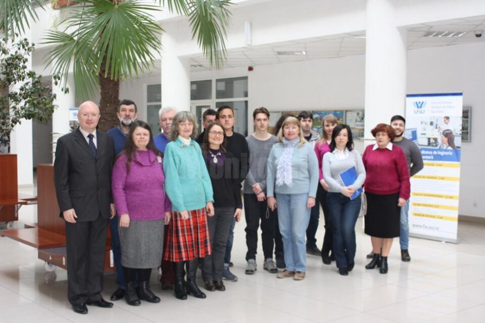 14 cursanți ai Lectoratului de limbă română de la Universitatea Națională „Yurii Fedkovici”, în practică în România