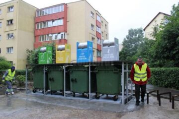 Platforme subterane de colectare a gunoiului menajer