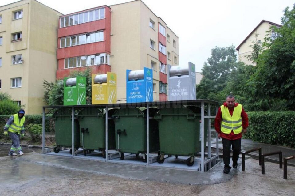 Platforme subterane de colectare a gunoiului menajer