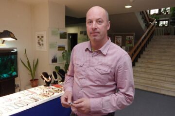 Coordonatorul Expoziției Mineralia, geologul Andrei Gorduza