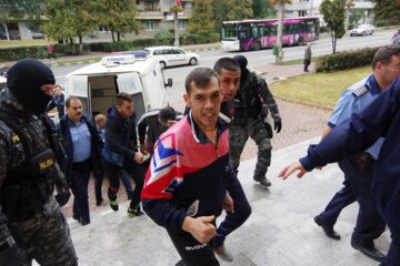 Cei patru membri ai grupării de tâlhari din Pătrăuți