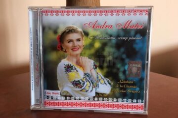 „Moldovioară, scump pământ”, primul album muzical al tinerei interprete Andra Ioana Matei