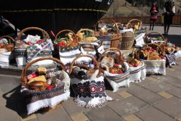 Notă maximă pentru toate coșurile pascale prezentate de la Ciocănești