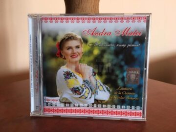 „Moldovioară, scump pământ”, primul album muzical al tinerei interprete Andra Ioana Matei