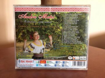 „Moldovioară, scump pământ”, primul album muzical al tinerei interprete Andra Ioana Matei