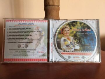„Moldovioară, scump pământ”, primul album muzical al tinerei interprete Andra Ioana Matei